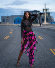 Load image into Gallery viewer, MIDNIGHT MUSE - PATCHWORK SKIRT